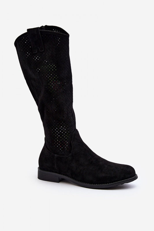 Durchbrochen Stiefel Step in style