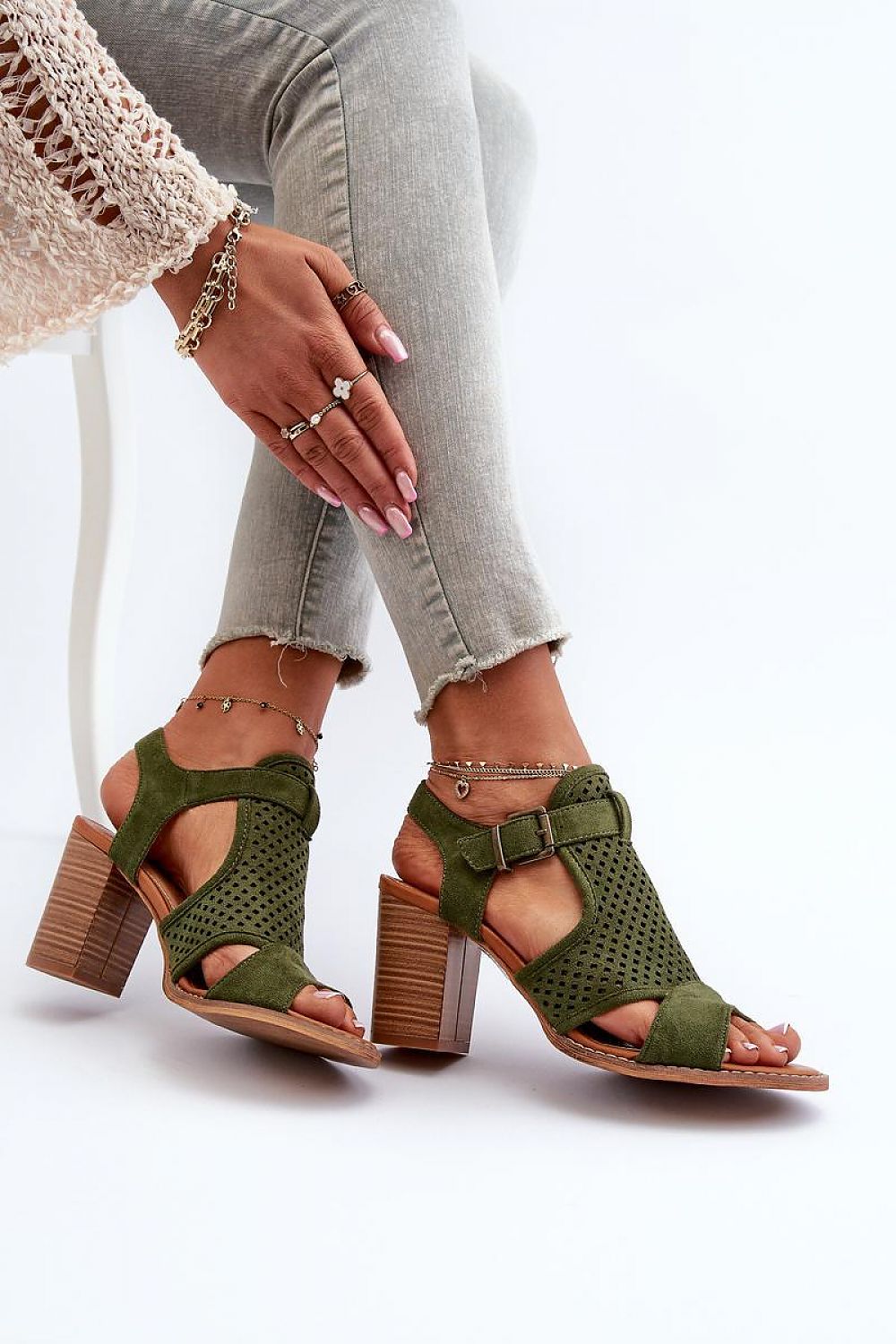 Sandalen mit Absatz Step in style