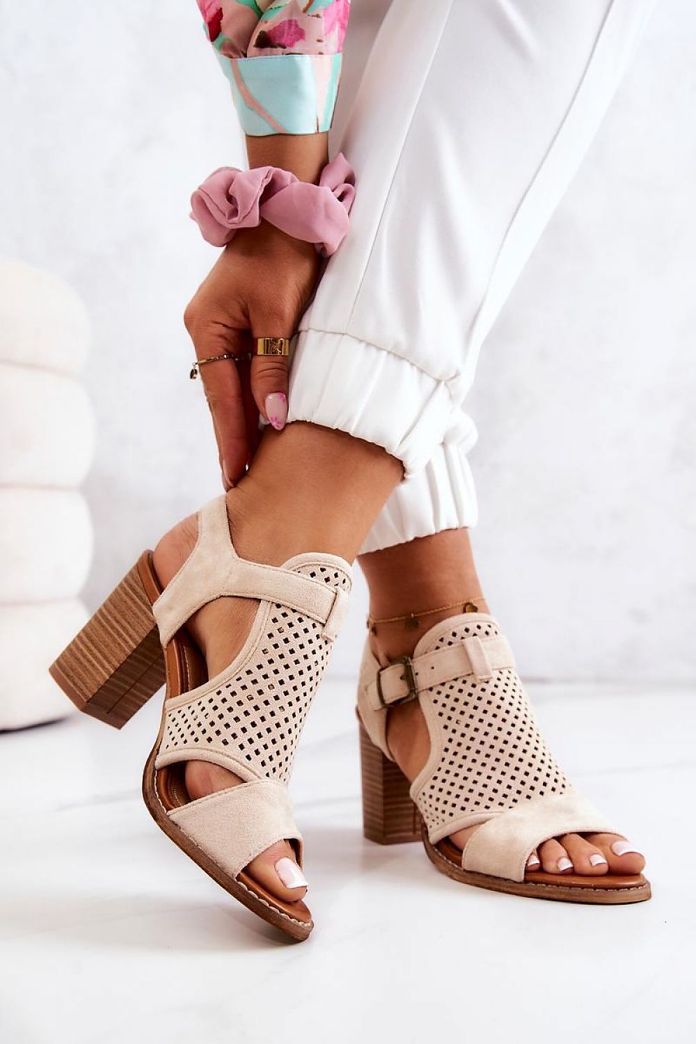 Sandalen mit Absatz Step in style