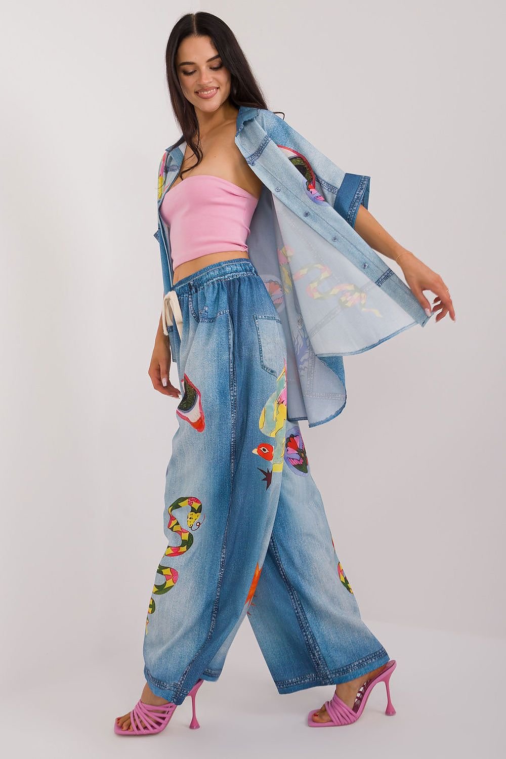 Damen Hose Italy Moda