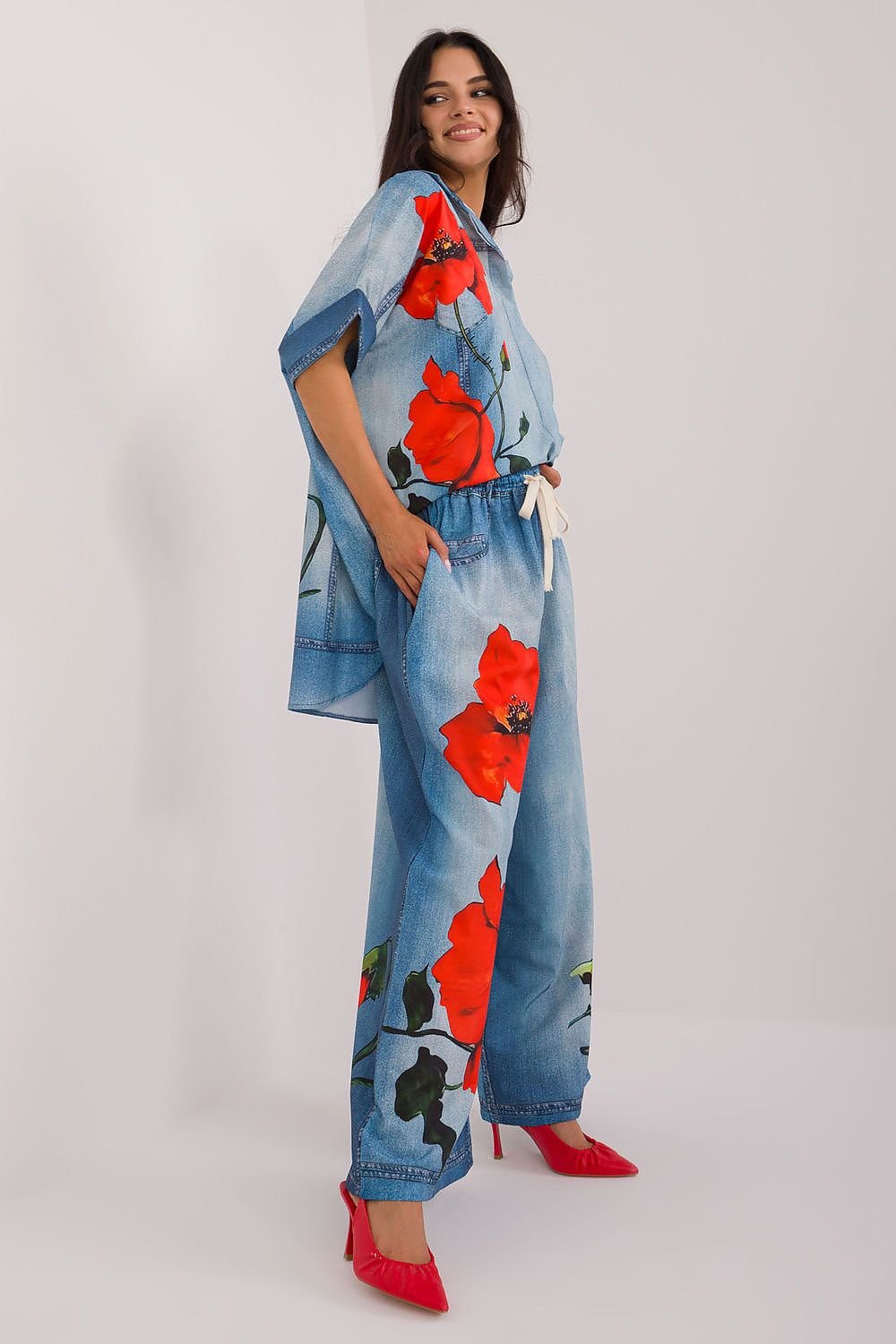 Damen Hose Italy Moda