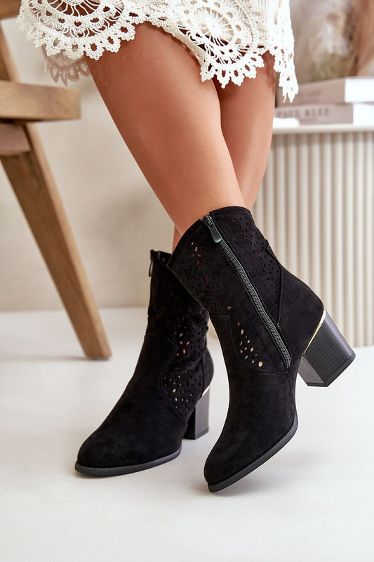 Stiefeletten mit Absatz Step in style