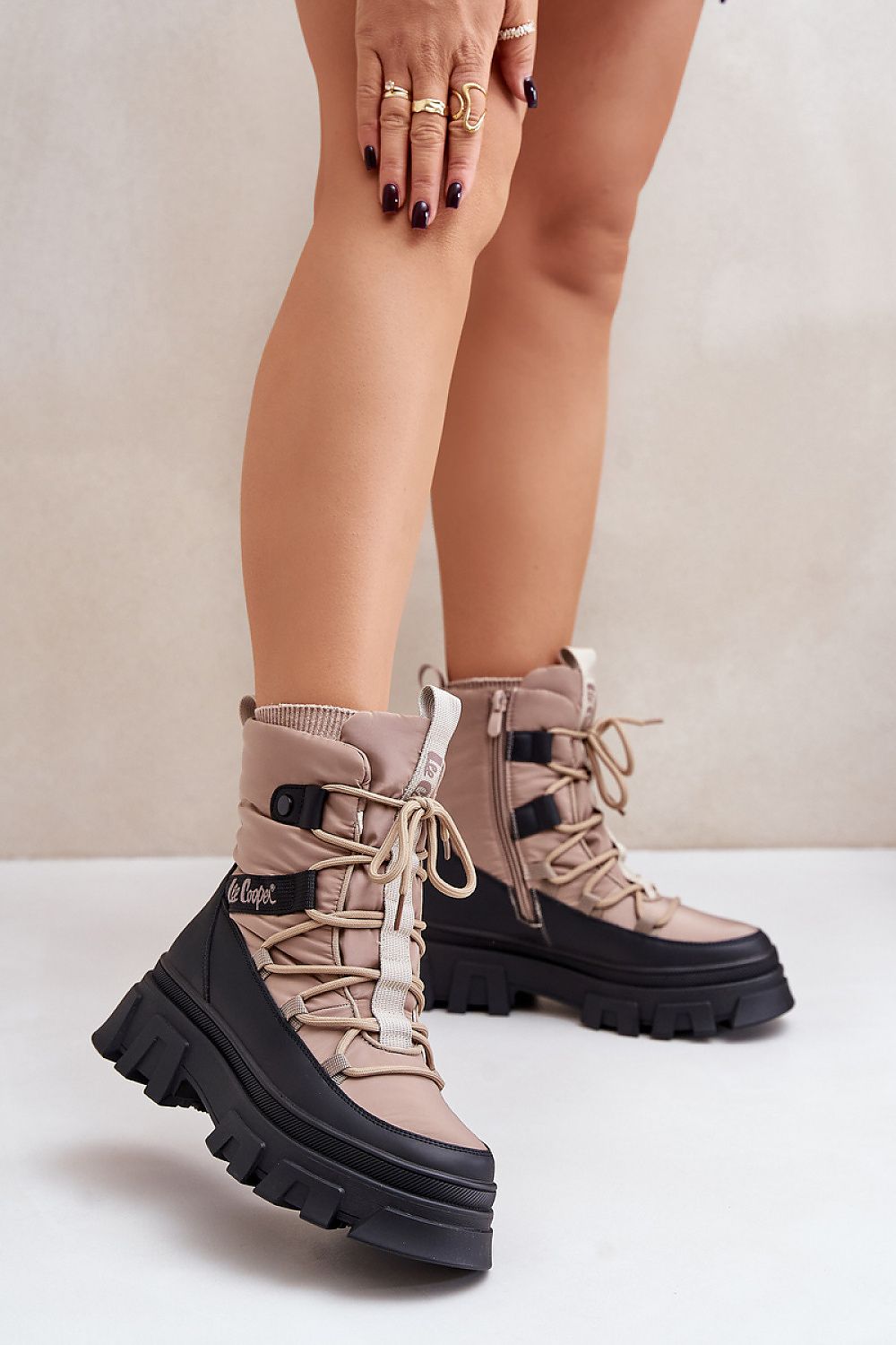 Schneeschuhe Step in style