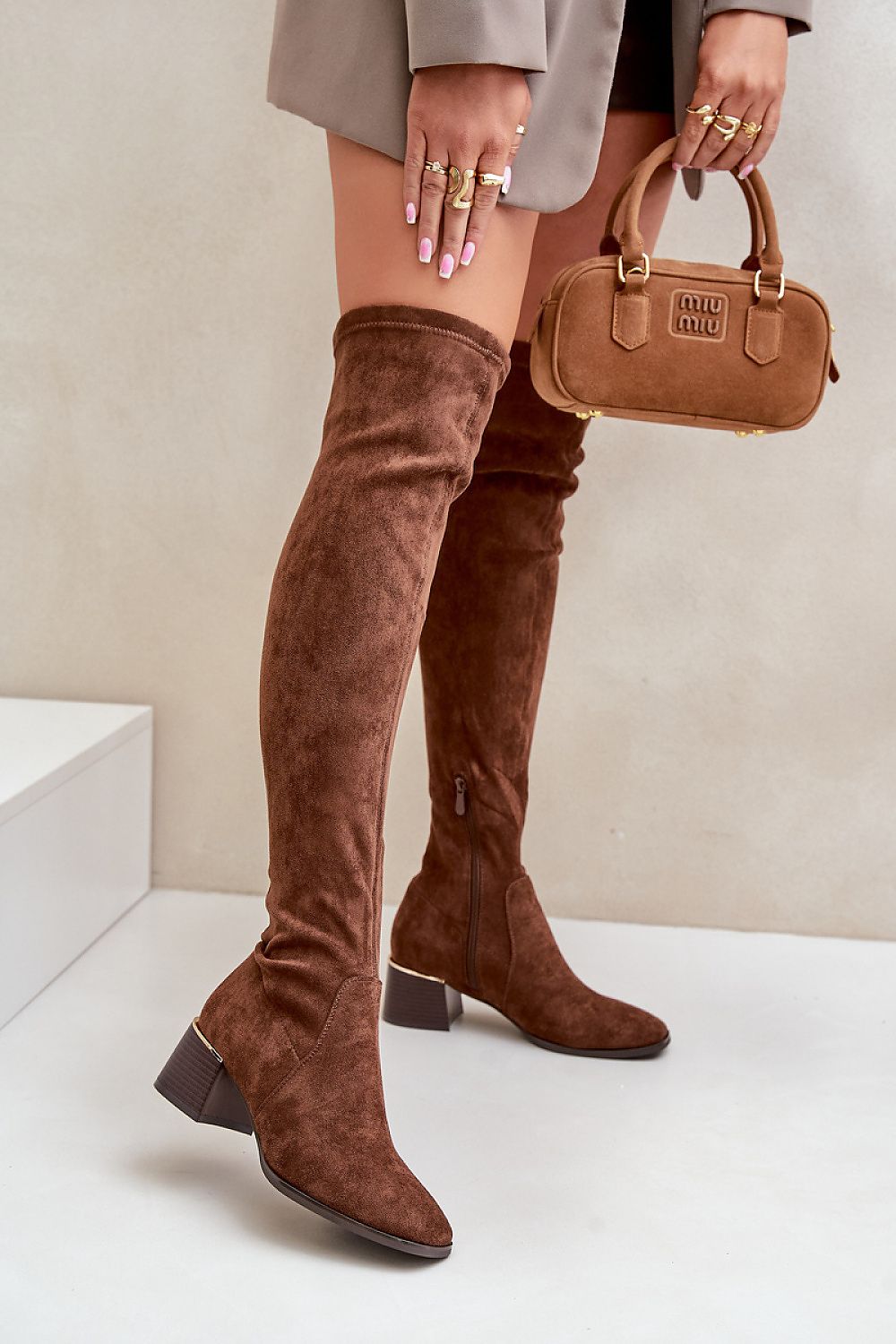 Stiefel mit Absätzen Step in style