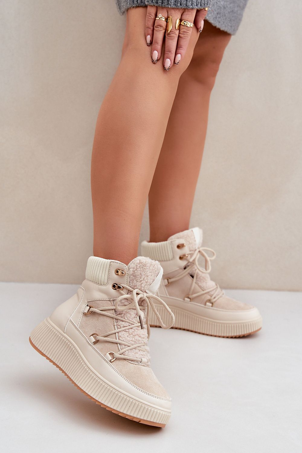 Schneeschuhe Step in style