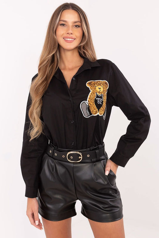 Langarm Hemd Italy Moda