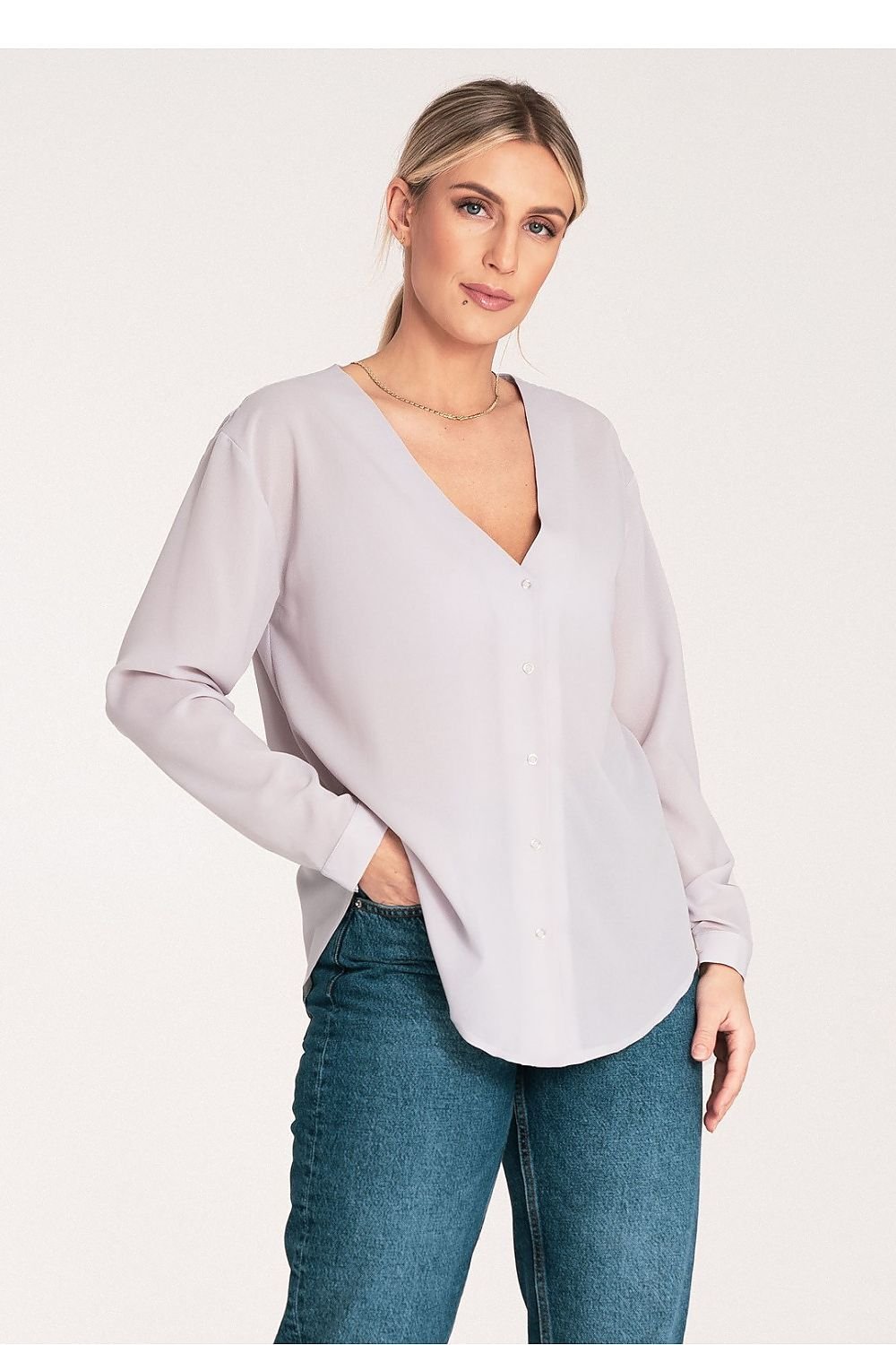 Langarm Hemd model 204325 Figl