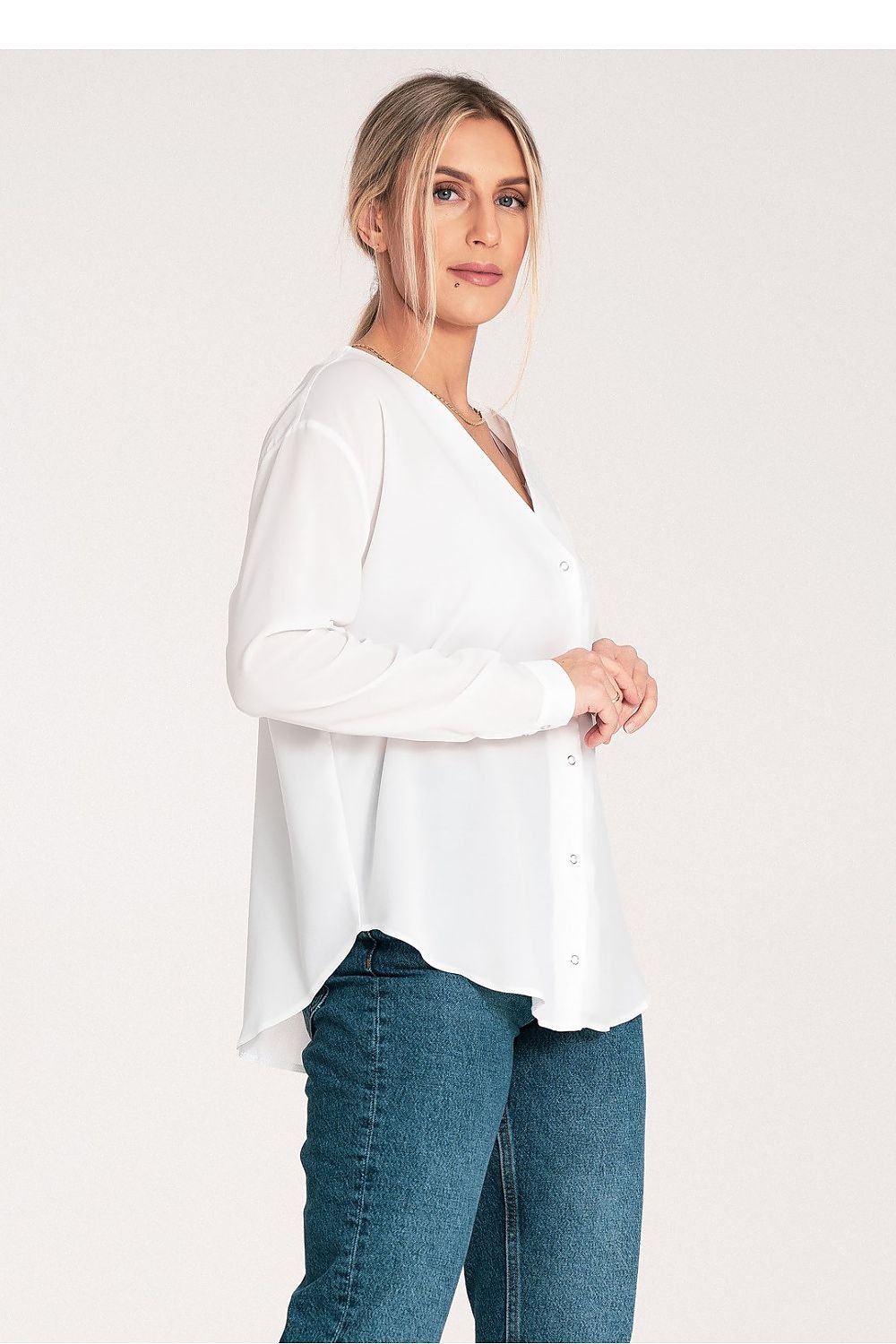 Langarm Hemd model 204326 Figl