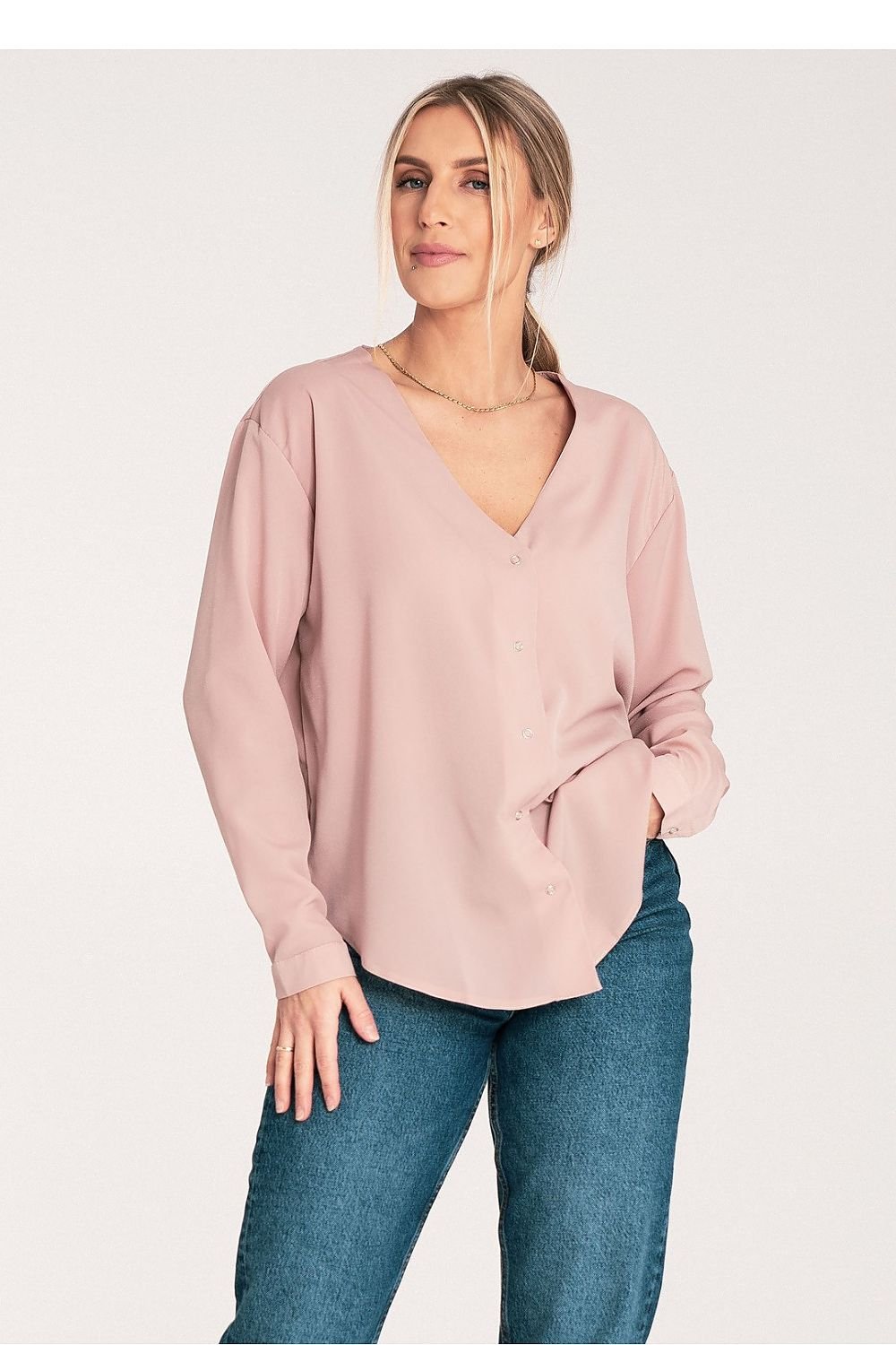 Langarm Hemd model 204328 Figl