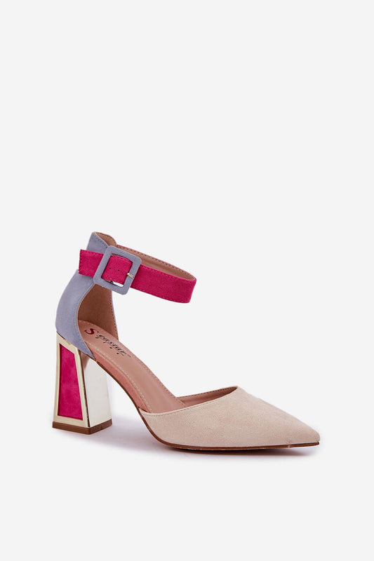 Sandalen mit Absatz model 208672 Step in style