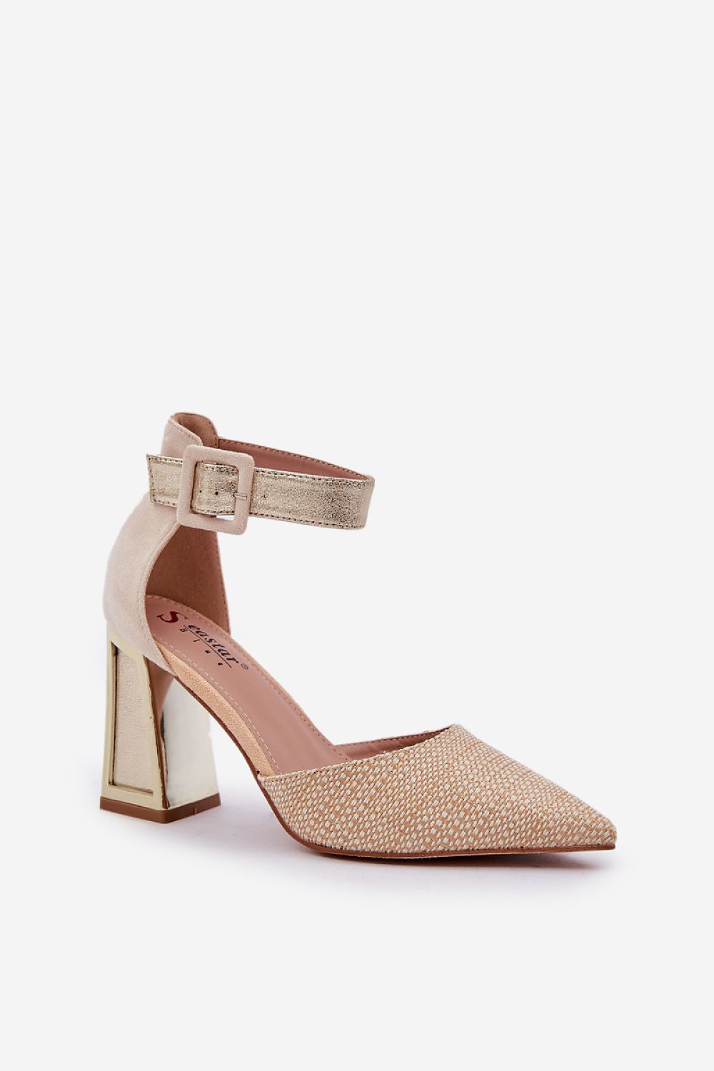 Sandalen mit Absatz model 208674 Step in style