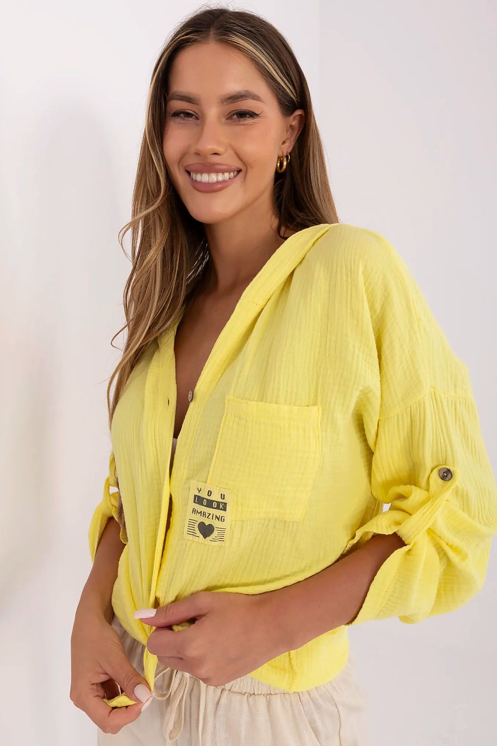 Damen Hemd model 213247 Italy Moda