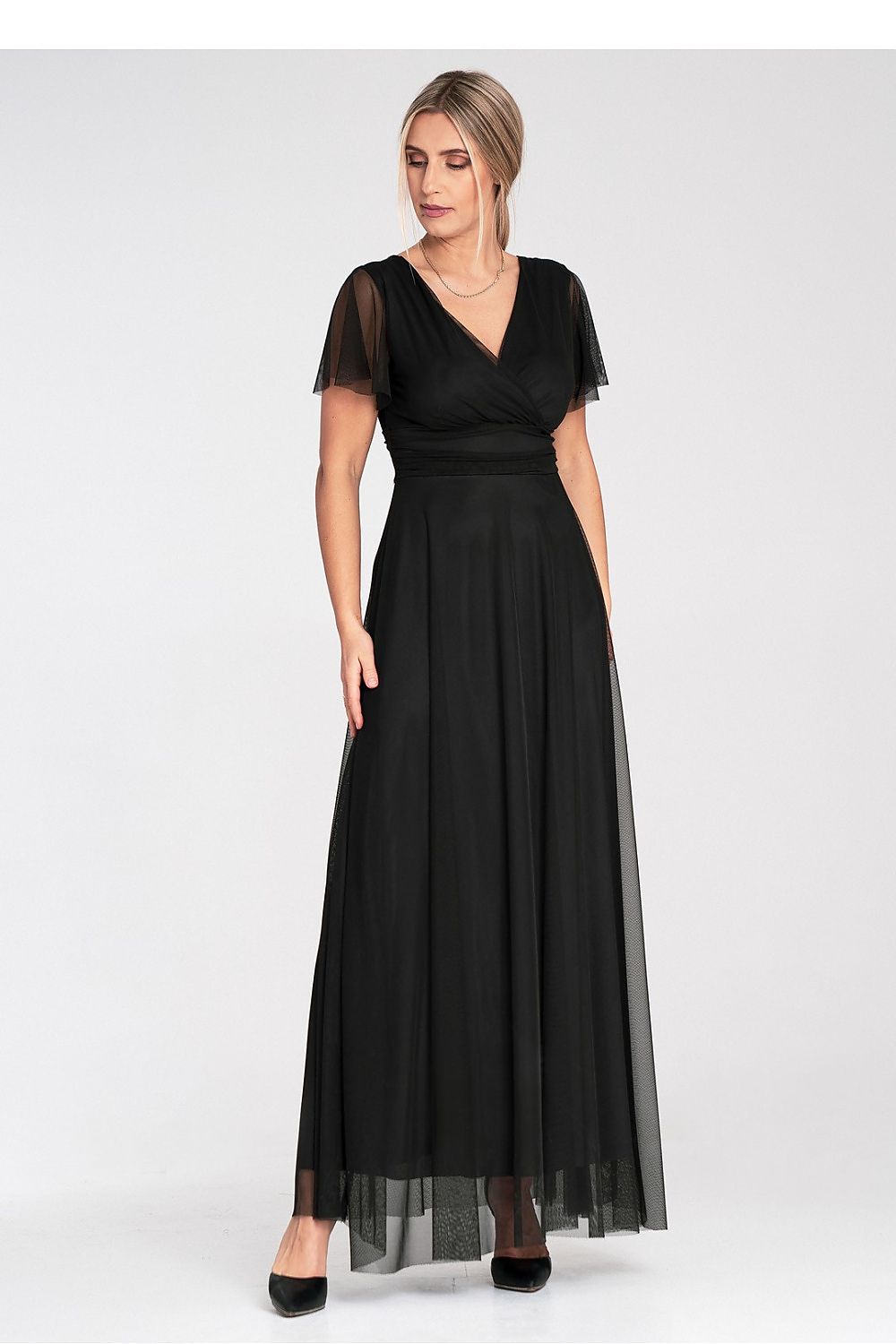 Langes Kleid model 214886 Figl