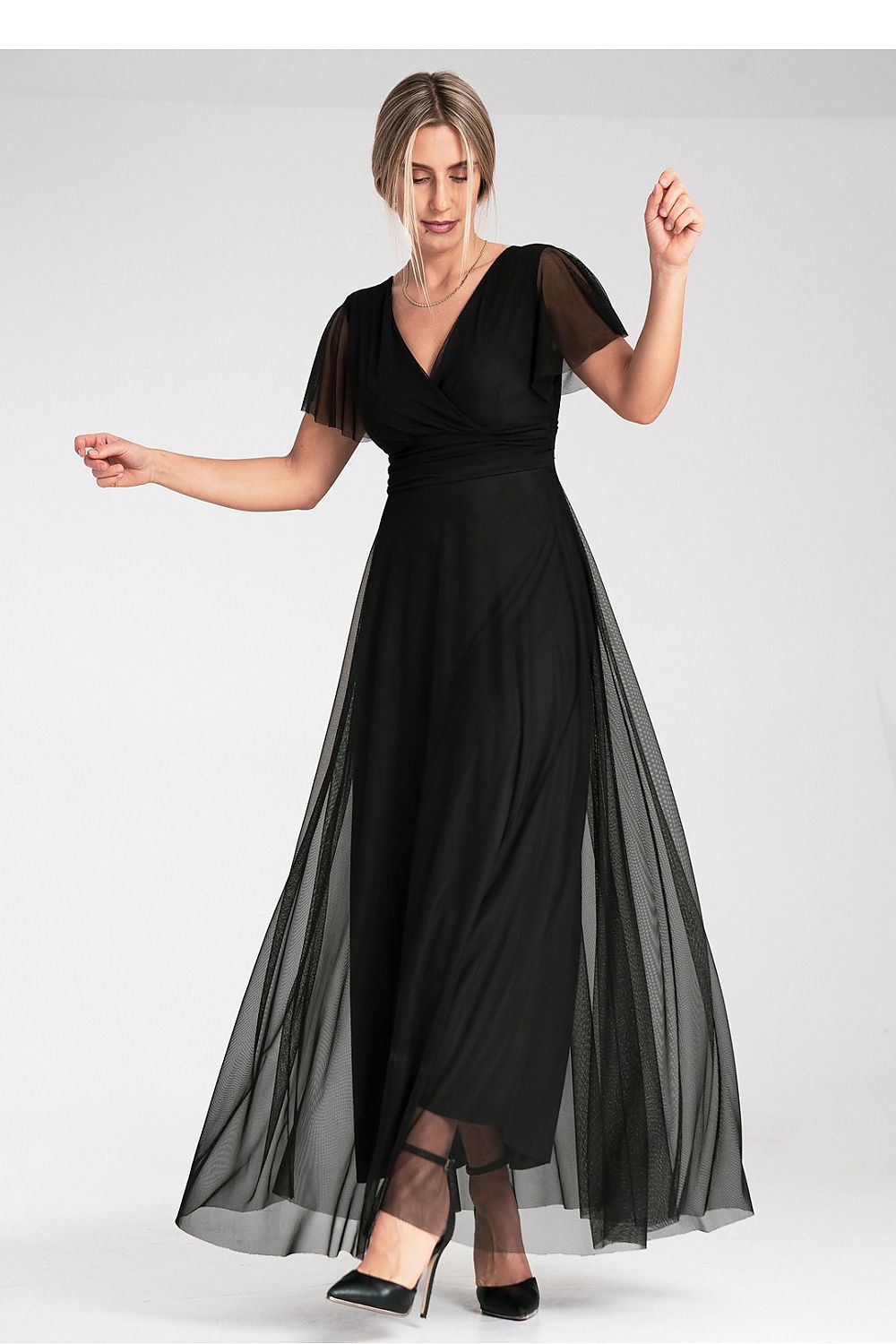 Langes Kleid model 214886 Figl