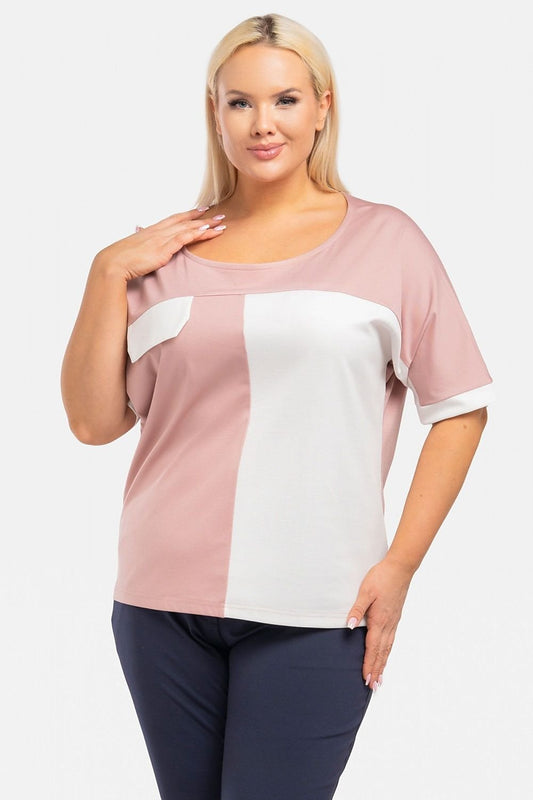 Plus-Size Bluse Karko