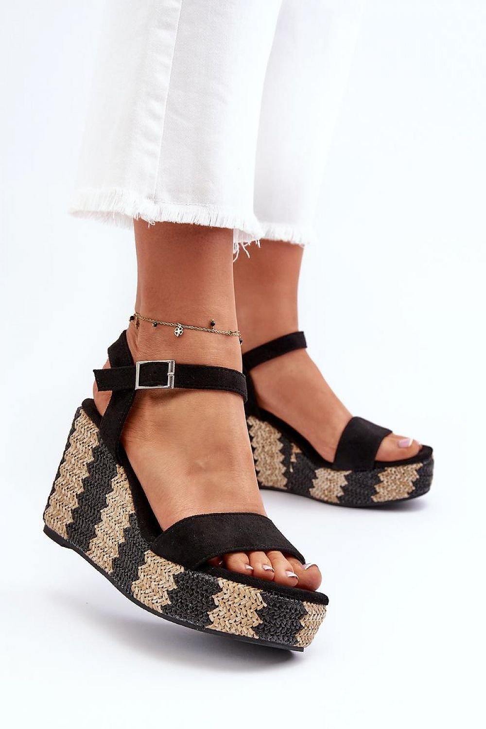 Keilabsatz Sandalen Step in style