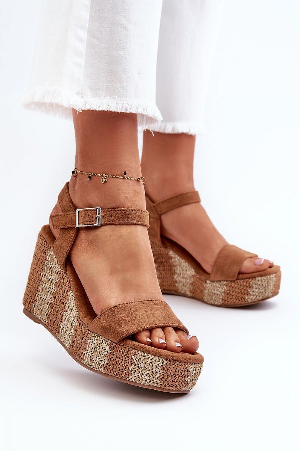 Keilabsatz Sandalen Step in style