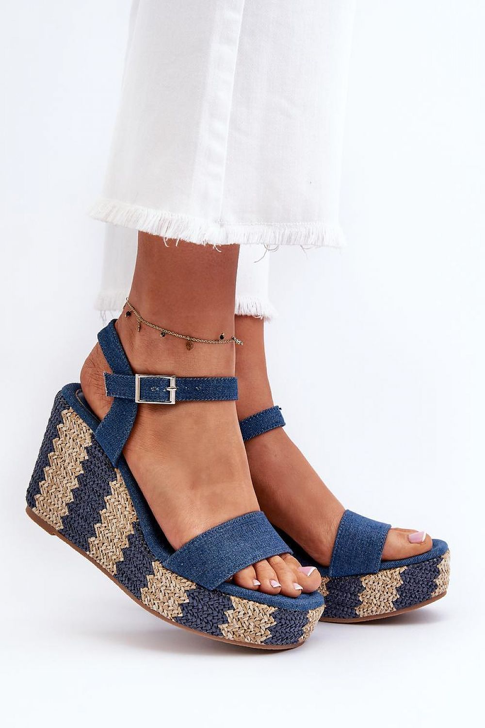 Keilabsatz Sandalen Step in style