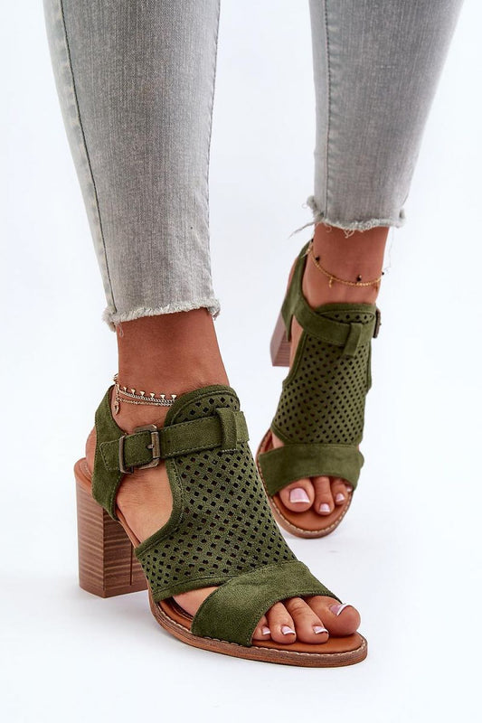 Sandalen mit Absatz Step in style