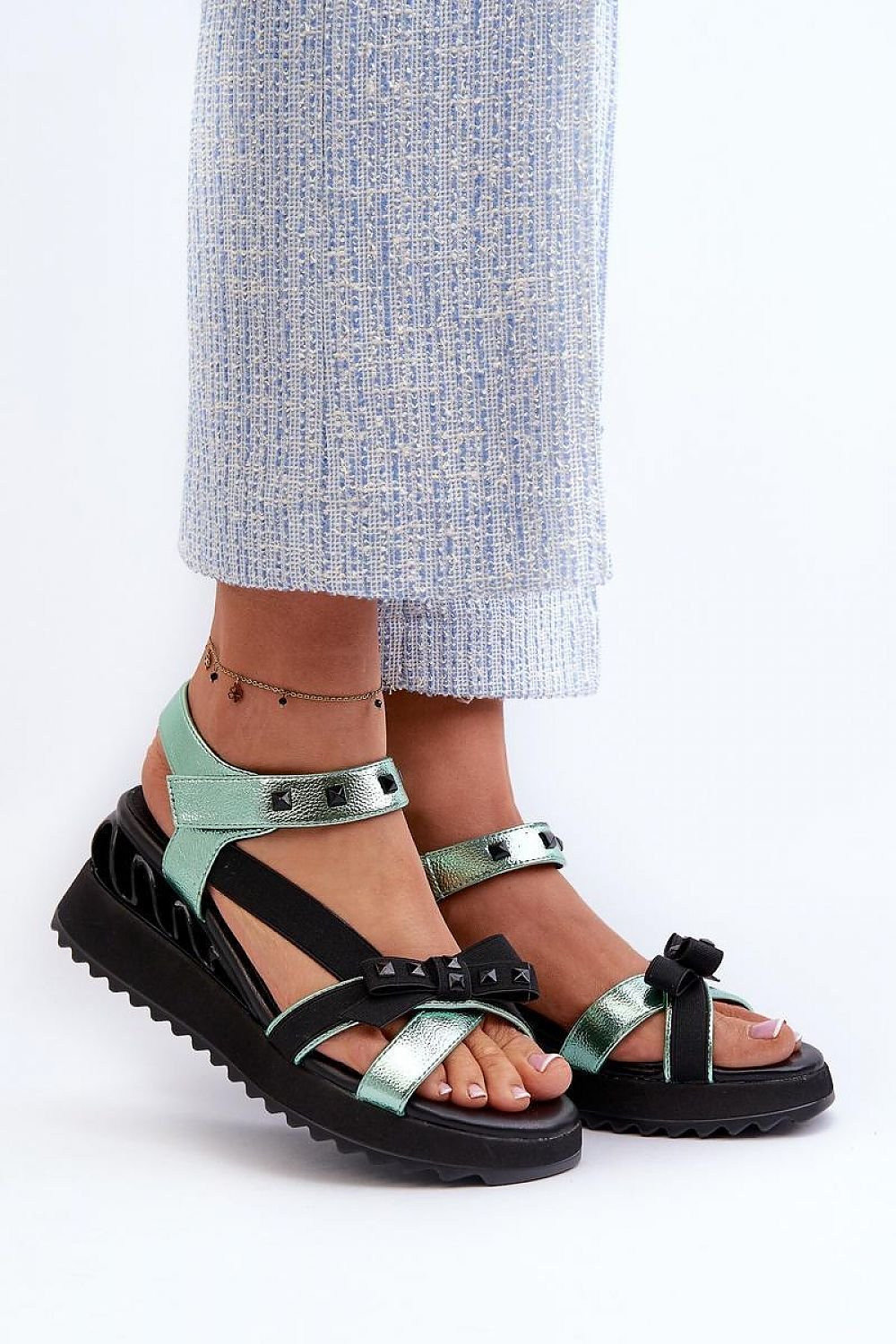 Keilabsatz Sandalen Step in style