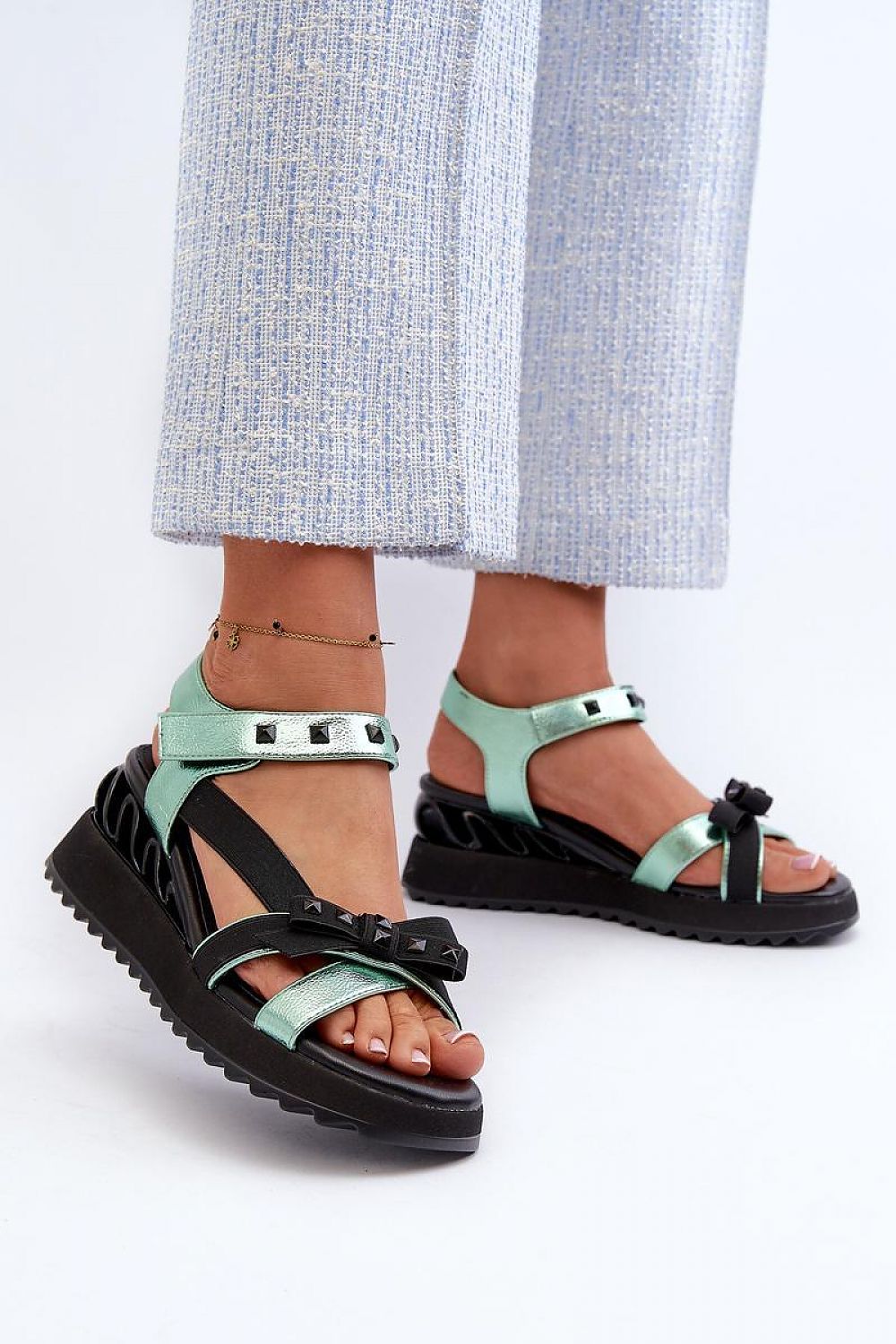 Keilabsatz Sandalen Step in style