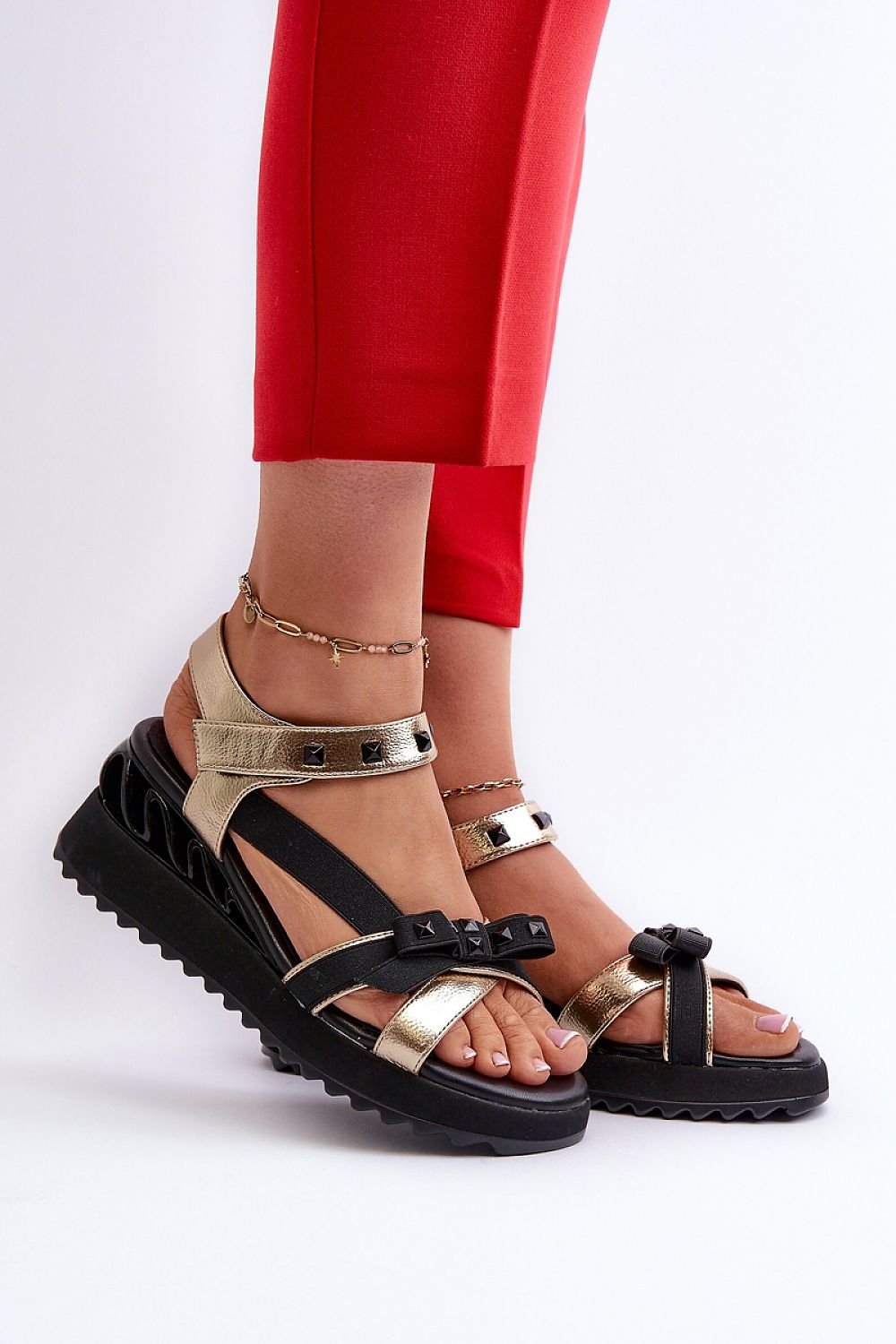 Keilabsatz Sandalen Step in style