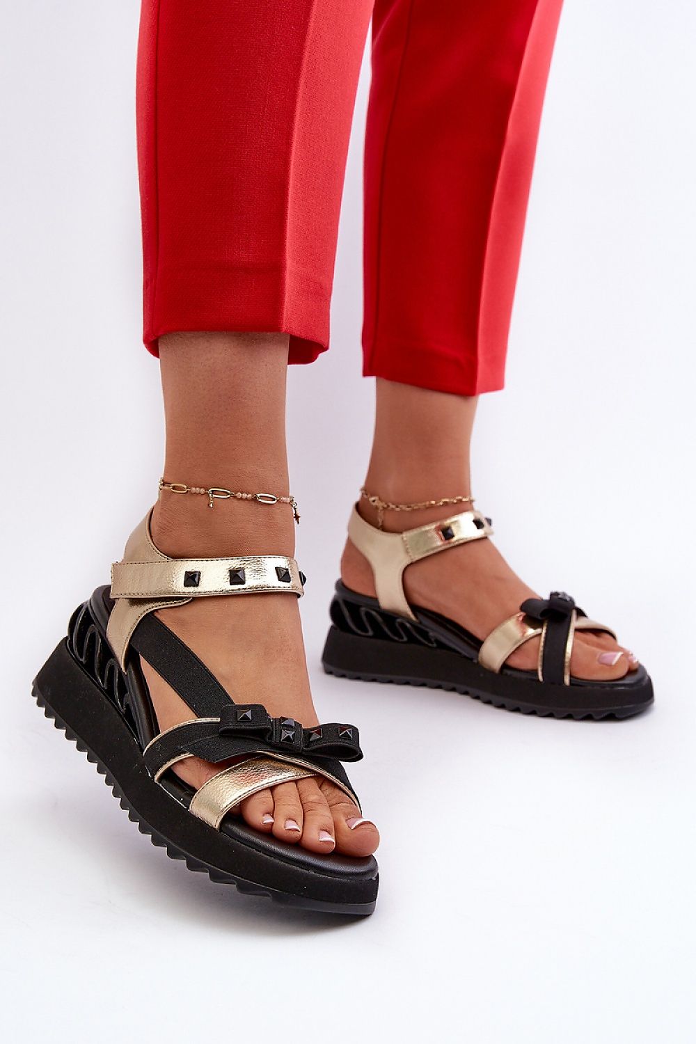 Keilabsatz Sandalen Step in style