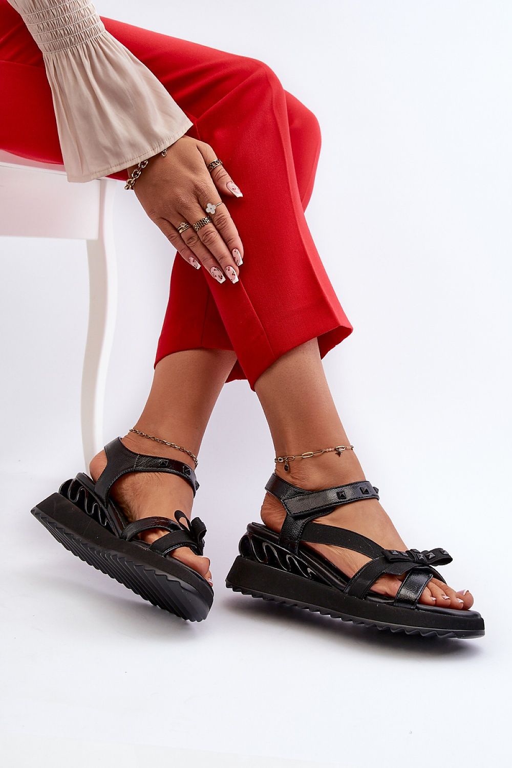 Keilabsatz Sandalen Step in style