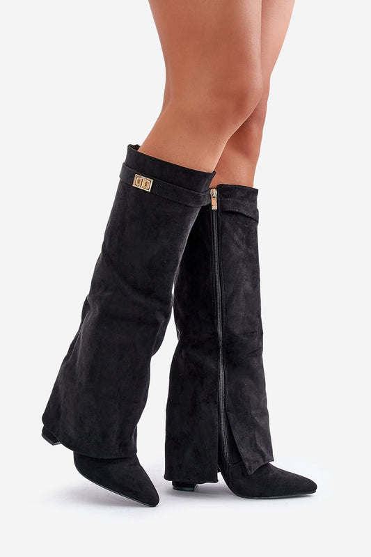 Stiefel mit Absätzen Step in style