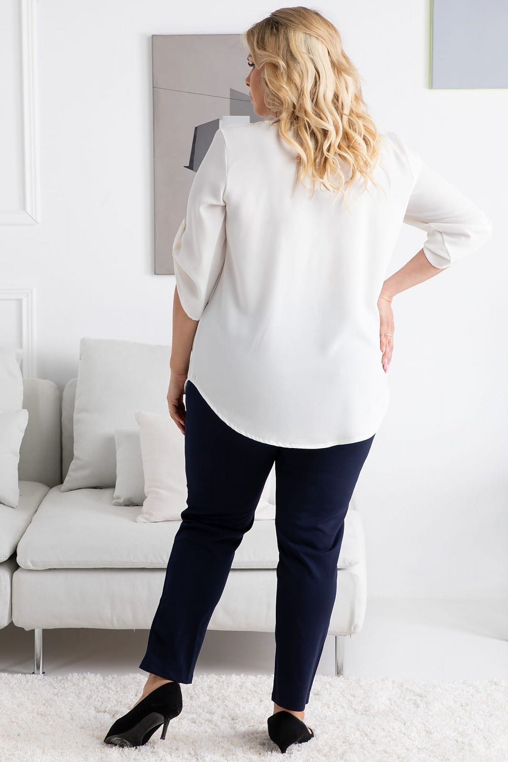 Plus-Size Bluse Karko