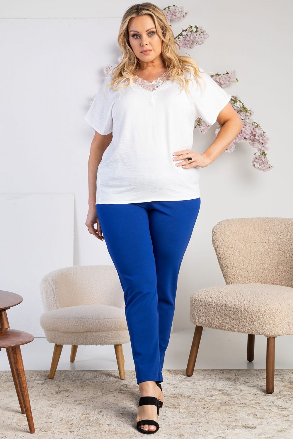 Plus-Size Bluse Karko