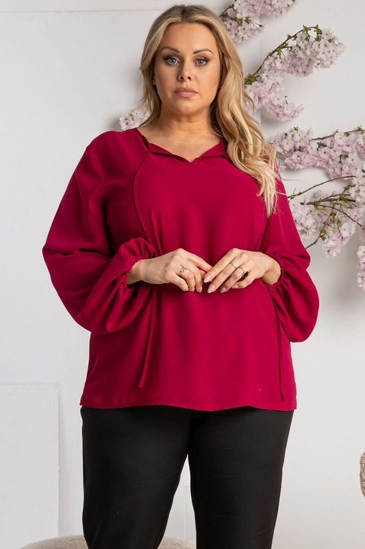 Plus-Size Bluse Karko